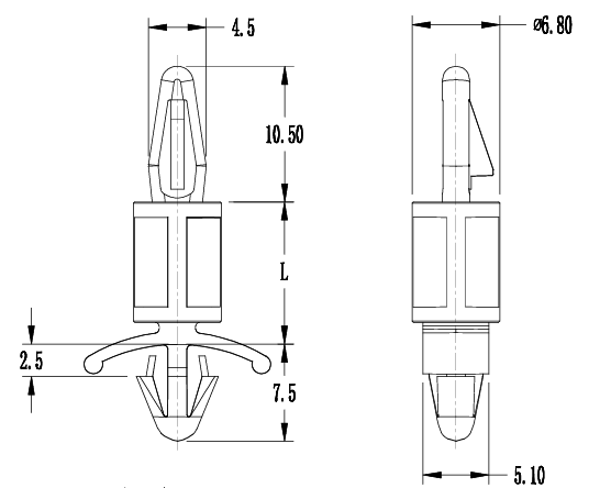 PC板间隔柱 LCS-16